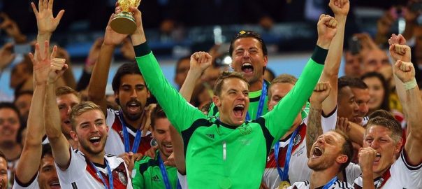 Německo vyhlašuje bonusy na světový pohár v roce 2018